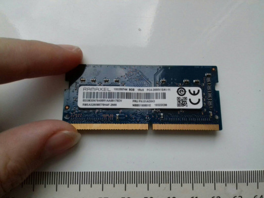 Ramaxel DDR4 8GB, PC4 2666V, RAM laptopowy, 8SSM30N76498R1AA98178DV