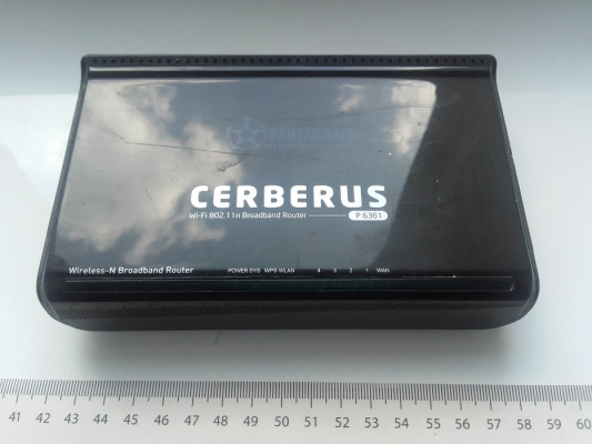 Pentagram Cerberus Wi-Fi 802.11n Broadband Router P6361