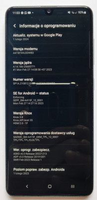 SMARTFON Samsung Galaxy A415F NFC LTE Aparat 48 Mpx Jak Nowy Komplet