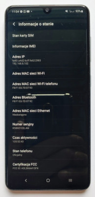 SMARTFON Samsung Galaxy A415F NFC LTE Aparat 48 Mpx Jak Nowy Komplet