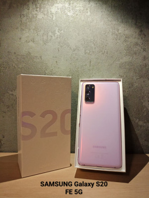 Telefon SAMSUNG Galaxy S20 FE 5G 128GB Cloud Lavender STAN IDEALNY