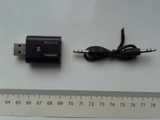 2w1 odbiornik nadajnik Bluetooth 5.0, jack 3,5mm, USB, słuchawki, TV,