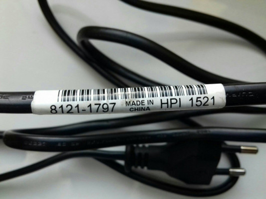 Kabel radiowy, TV typu 8 ósemka, 2,5A 250V, 1,5m 150cm, 8121-1797, 661