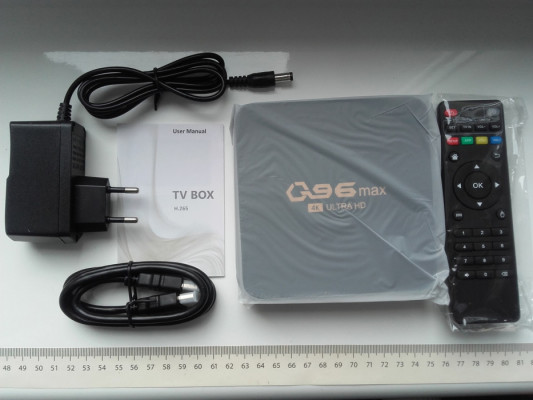 TV BOX, przystawka smart do TV, Q96max Android 10, WiFi 1GB+8GB, Quad