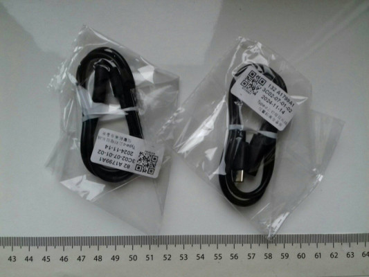 Przedłużacz kabla USB-C, 50cm, 0,5m, NOWY, czarny, PL014295109