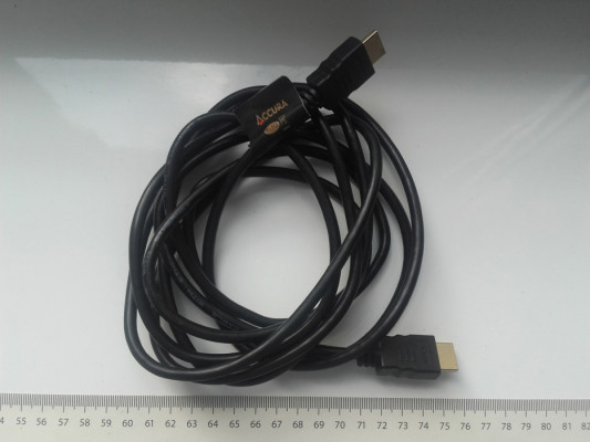 Kabel HDMI - HDMI, Accura Komputronik, 300cm, 3m, High speed + int, uż