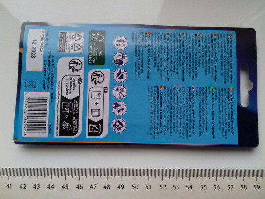 Baterie Alkaliczne, 1,5V LR44 (AG13), Alkaline A-Rorce, cena za 1 sztu
