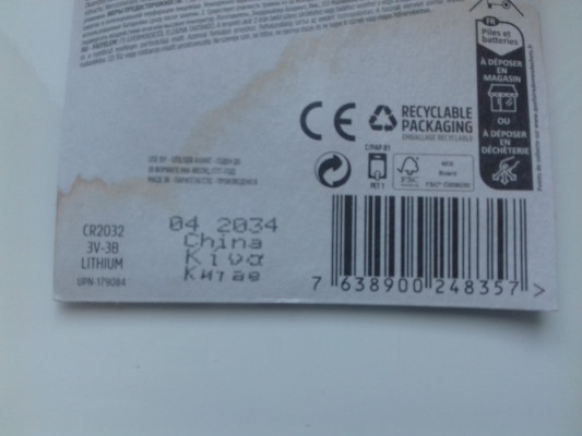 Bateria pastylkowa CR2032 Energizer Lithium 3V, Bateria litowa CR2032,