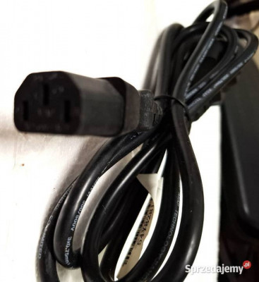Polecam Kabel Zasilający z Uziemieniem - IEC320-C19 16A, czarny, 2 m