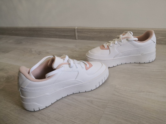 Nowe buty PUMA Cali Dream 39 25cm białe różowe white rose pudrowy róż