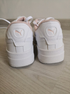 Nowe buty PUMA Cali Dream 39 25cm białe różowe white rose pudrowy róż