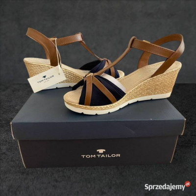 Oryginalne damskie espadryle Tom Taylor. EU 39