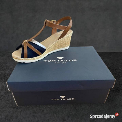 Oryginalne damskie espadryle Tom Taylor. EU 39