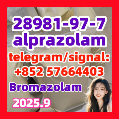 alprazolam 28981-97-7 Sleep soundly Calmness  Benzodiazepines