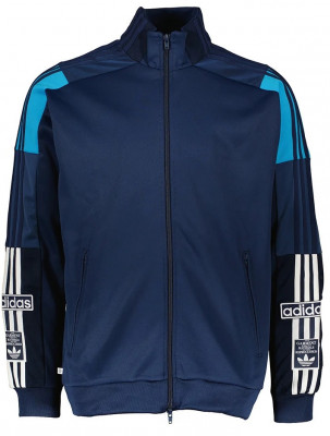 Kurtka sportowa w kolorze granatowym adidas sports jacket in navy blue