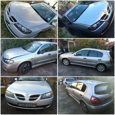 Części Nissan Almera N16 Lift 03-06 1.5, 1.8 benz. 2.2dCi Z10G Z10 G