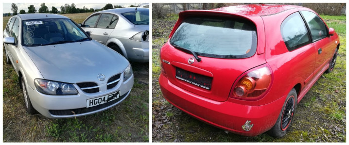 Części Nissan Almera N16 Lift 03-06 1.5, 1.8 benz. 2.2dCi Z10G Z10 G