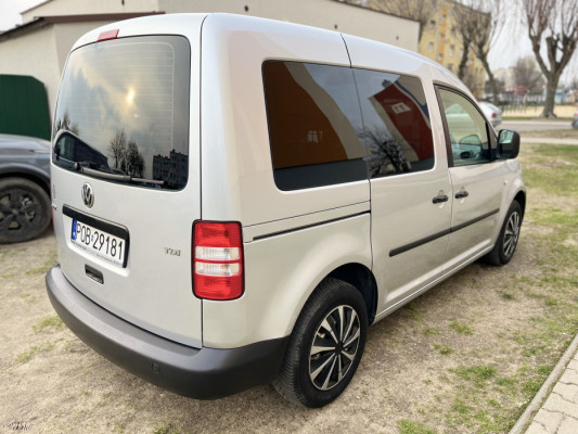 VW Caddy 1.6Tdi 2012r. Faktura Vat 23, Salon PL, Drugi właściciel.