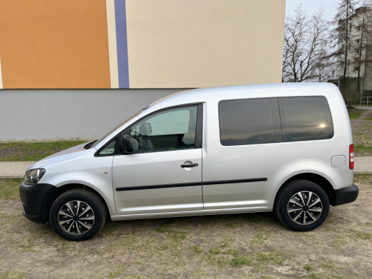 VW Caddy 1.6Tdi 2012r. Faktura Vat 23, Salon PL, Drugi właściciel.