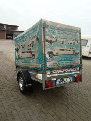 Przyczepy towarowesprzedam przyczepa lekka NEPTUN rok 2012