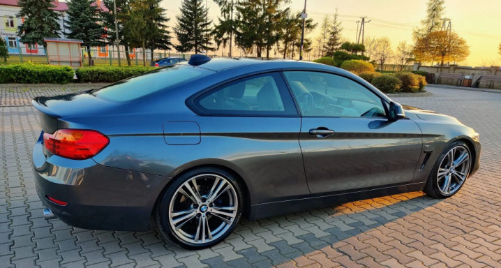 BMW Seria 4 F32 428i xDrive Sport Line, bezwypadkowy, oryginał, FV