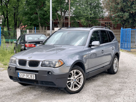 BMW X3 E83 / 4x4 / Benzyna / Bogato Wyposażona / 216 tys przebiegu