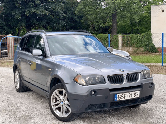 BMW X3 E83 / 4x4 / Benzyna / Bogato Wyposażona / 216 tys przebiegu