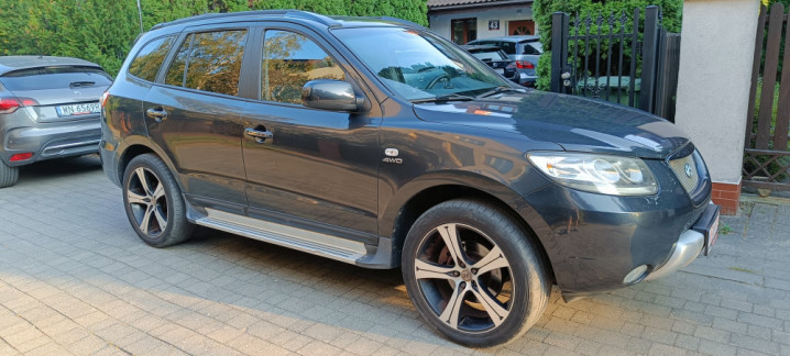 Hyundai Santa Fe 2.7 V6 GLS, 4WD , automat, DVD, skóra , szyberdach