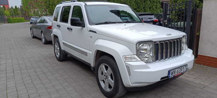 Jeep Cherokee IV KK 2.8 CRD Limited, 200 KM,4x4, VAT 23%, automat,bezw