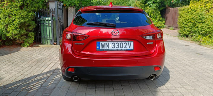 Mazda 3 III2.0 Sports-Line, automat,skóra,ksenony,nawigacja,kamera,bez