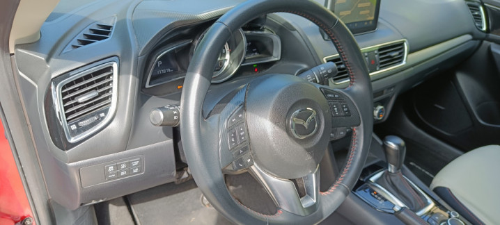 Mazda 3 III2.0 Sports-Line, automat,skóra,ksenony,nawigacja,kamera,bez