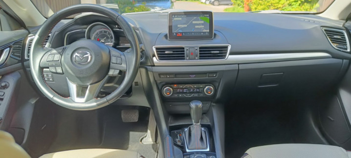 Mazda 3 III2.0 Sports-Line, automat,skóra,ksenony,nawigacja,kamera,bez