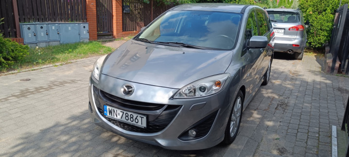 Mazda 5 II 2.0 16V i-stop, Sports-Line,150 KM,bezwyp. 7-miejsc,skóra,