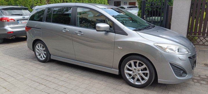 Mazda 5 II 2.0 16V i-stop, Sports-Line,150 KM,bezwyp. 7-miejsc,skóra,