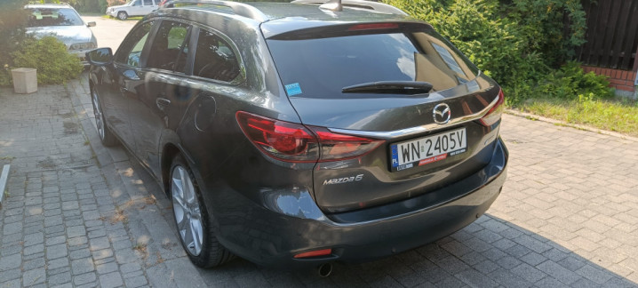 Mazda 6 III 2.0 SKYACTIV-G Nakama, 165 KM,automat,stan bardzo dobry