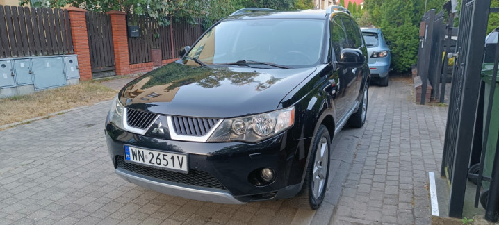 Mitsubishi Outlander II 2.4 MIVEC Instyle,4WD, 170KM, automat, skóra,