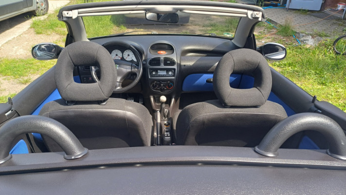 Peugeot 206 CC 2003 r 2.0 benzyna