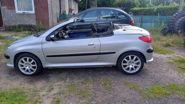 Peugeot 206 CC 2003 r 2.0 benzyna