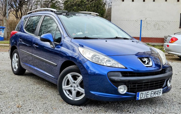 Peugeot 207 SW / 1.4 benzyna/długie opłaty