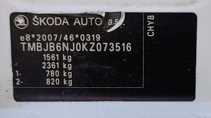 Skoda Fabia III 5J KOMBI 1,0 MPI Produkcja 2018 Rej 2019 Benzyna + LPG