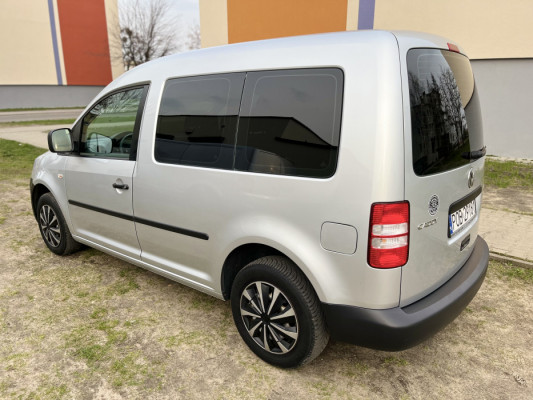 Volkswagen Caddy III 1.6tdi 2012r. Faktura Vat 23, 5-cio osobowy.