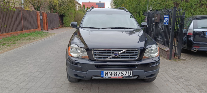 Volvo XC90 I 2.4 D5 Momentum AWD, automat,bezwypadkowy,skóra,nawigacja