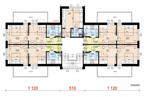 Budynek z apartamentami w Grywałdzie