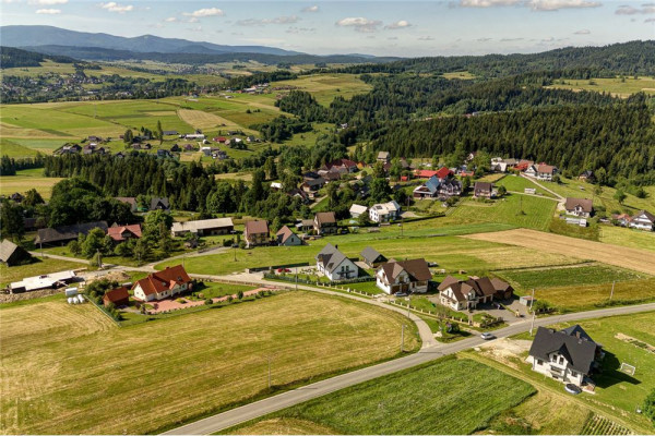 Dom w Jabłonce z widokiem na Tatry