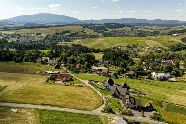 Dom w Jabłonce z widokiem na Tatry