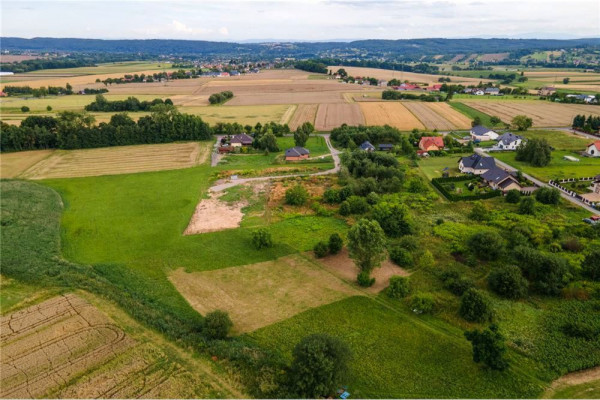 Budowlana działka w Siedlcu gm.Krzeszowice - dz. B