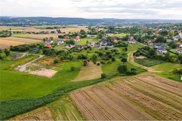 Budowlana działka w Siedlcu gm.Krzeszowice - dz. B