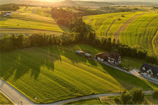 Widokowa działka na Sądlu