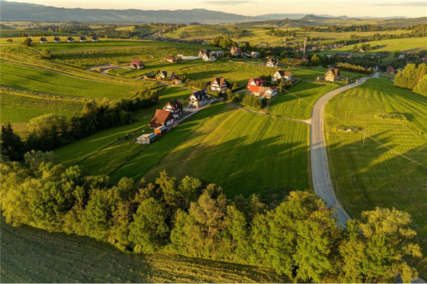 Widokowa działka na Sądlu