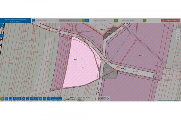 Przemysłowo usługowa działka k. Mielca - 5,5 HA